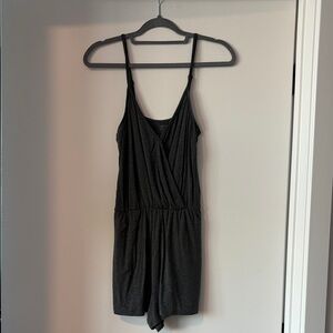 MeUndies Charcoal Romper